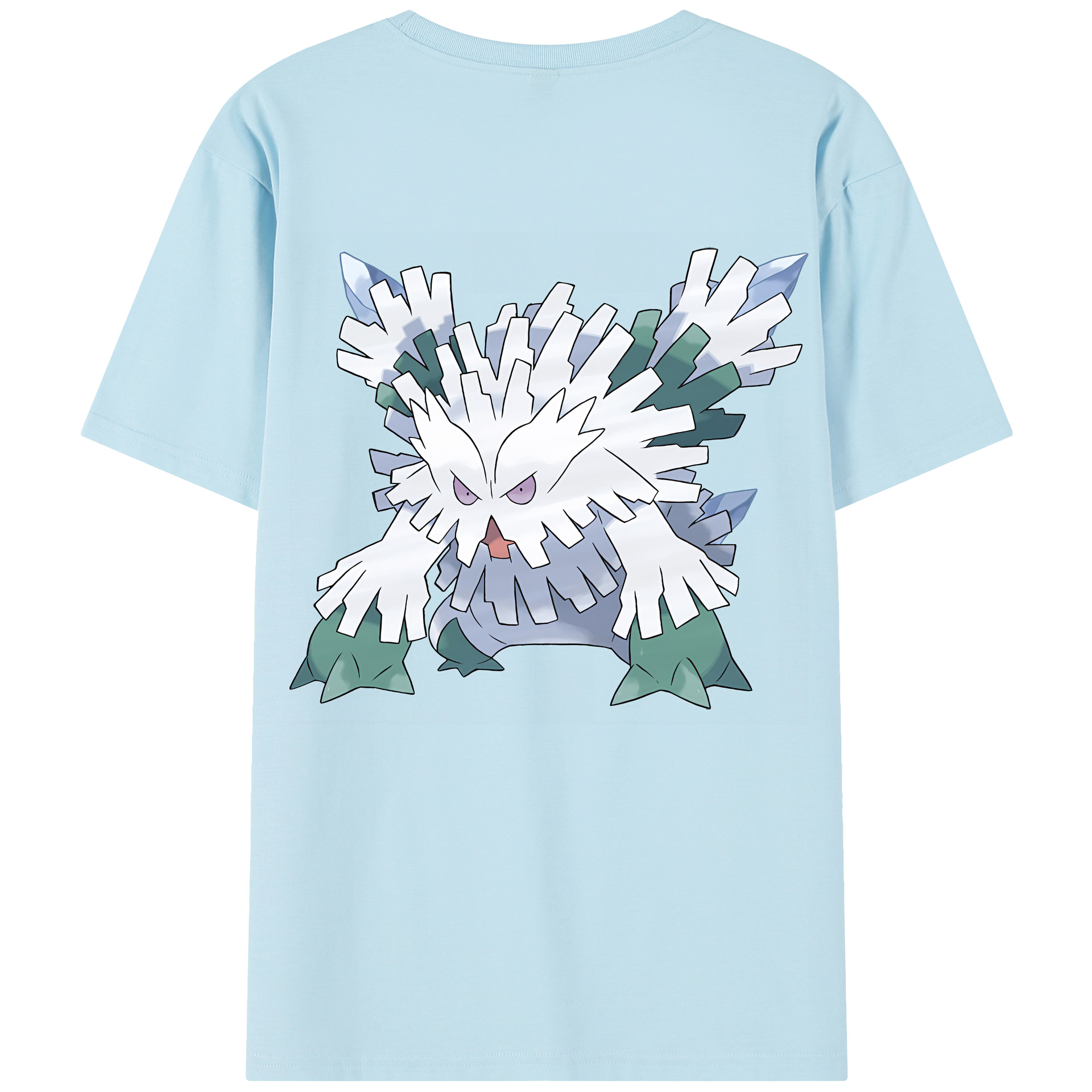 （画像用） ポケットモンスター Pokémon 綿100％半袖Tシャツ（背面プリント）